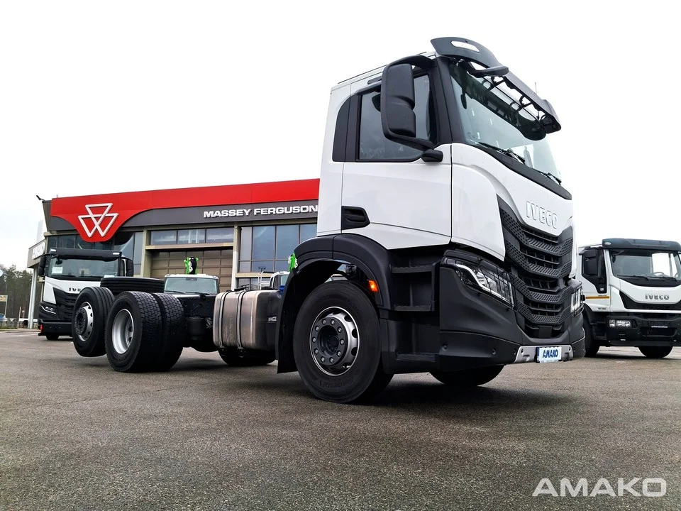 IVECO S-WAY AD280S43Y/PS ON (Шасі, підйомно-поворотна вісь 6x2, Е5)